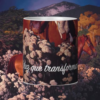 Nome do produto Magic Hour in taos - Caneca