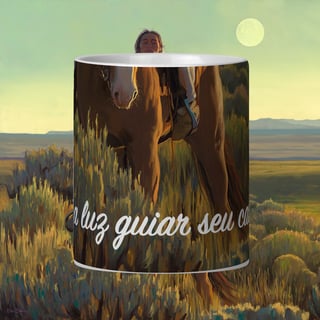Nome do produto Moon rising - Caneca