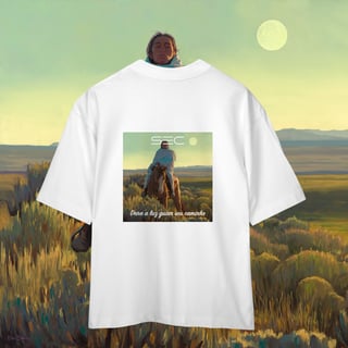 Nome do produto Moon rising - Camiseta Oversized