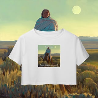 Nome do produto Moon rising - Camisa Cropped