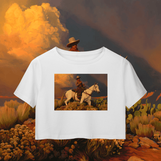 Nome do produto Electric Desert - Camisa Cropped