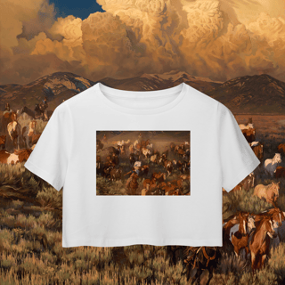 Nome do produto Heaven`s gate - Camisa Cropped