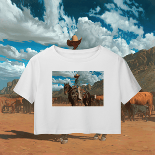 Nome do produto High noon - Camisa Cropped