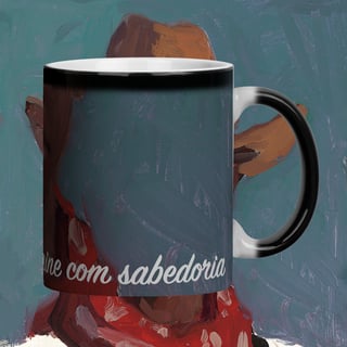 Nome do produto Larry the judge - Caneca Mágica