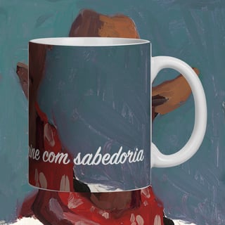 Nome do produto Larry the judge - Caneca