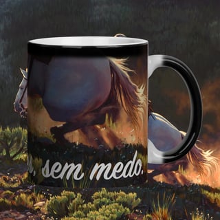 Nome do produto Living on the edge - Caneca Mágica