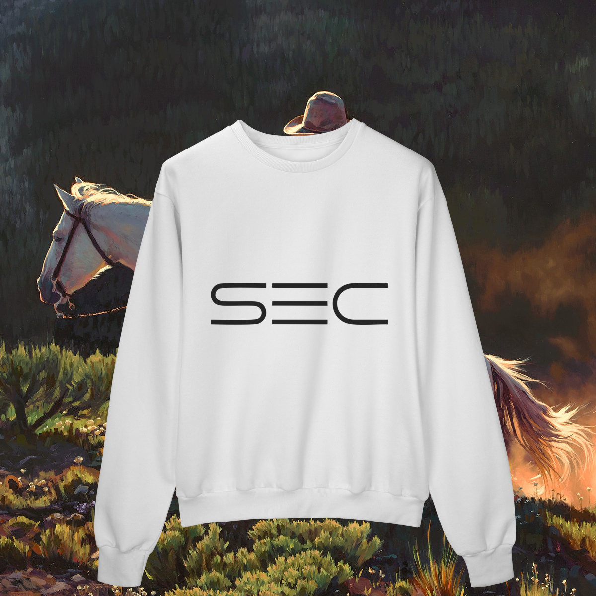 Nome do produto Living on the edge - Moletom Prime Fechado