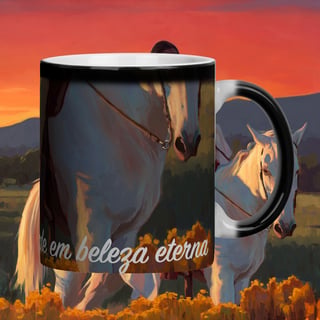 Nome do produto Mariposa Afterglow - Caneca Mágica
