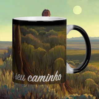 Nome do produto Moon rising  — Caneca Mágica