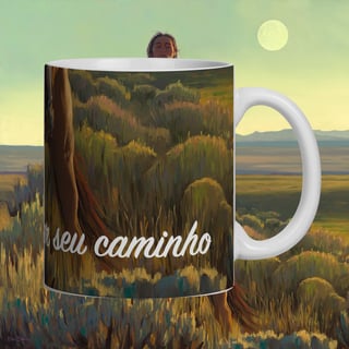 Nome do produto Moon rising - Caneca