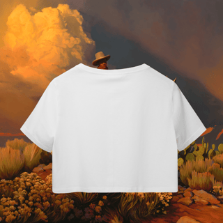 Nome do produto Electric Desert - Camisa Cropped