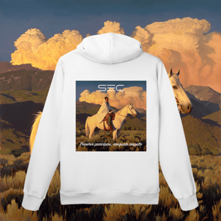 Nome do produto Hold on to what is good - Moletom Prime Canguru