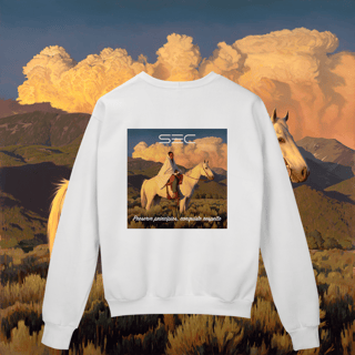 Nome do produto Hold on to what is good - Moletom Prime Fechado