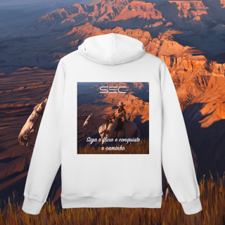 Nome do produto In the middle run a river - Moletom Prime Canguru