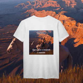 Nome do produto In the middle run a river - T-Shirt Prime