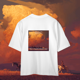 Nome do produto Journey to blue waters - Camiseta Oversized