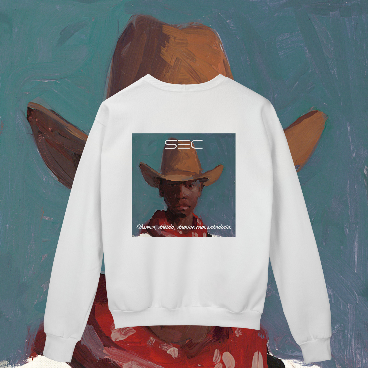 Nome do produto Larry the judge - Moletom Prime Fechado