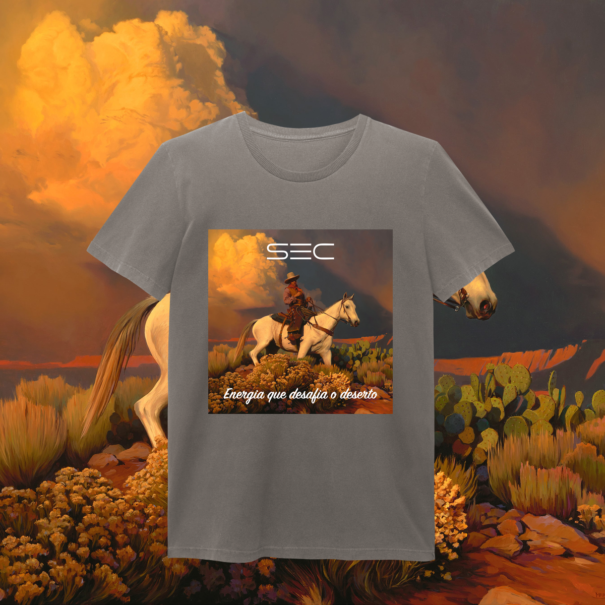 Nome do produto: Electric Desert - Baby Long Estonada