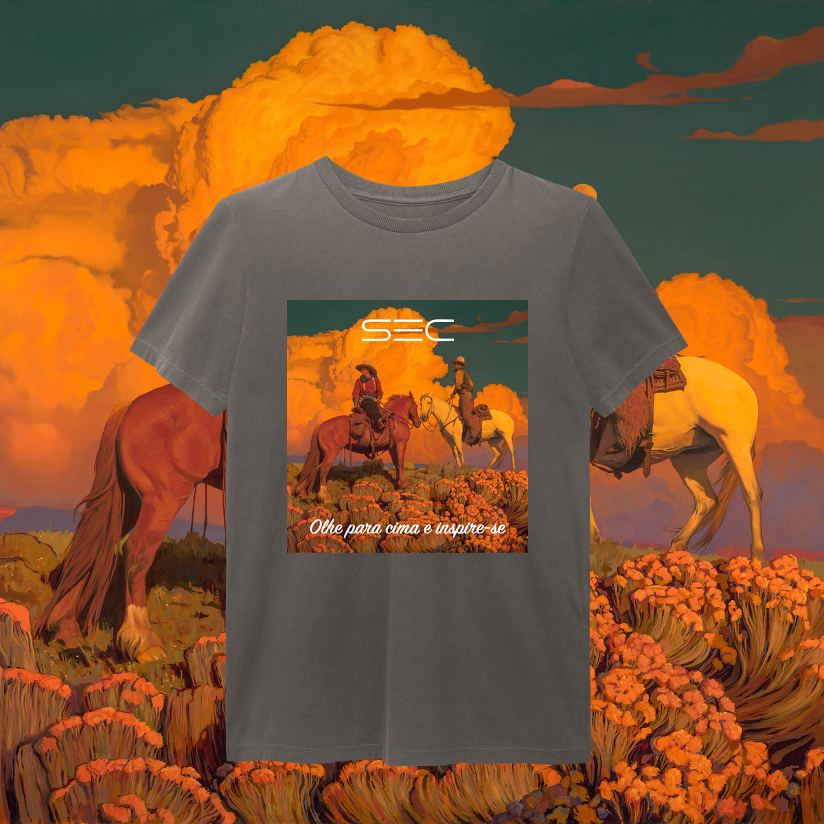 Nome do produto: Emerald Sky - T-Shirt Estonada