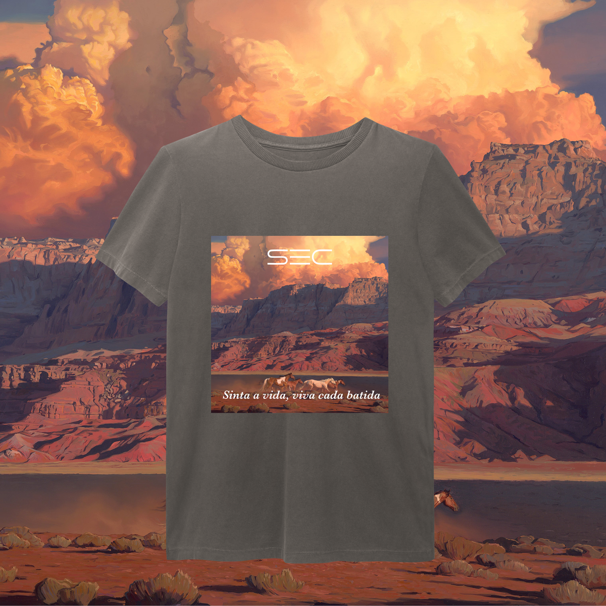 Nome do produto:  Heartbeats - T-Shirt Estonada