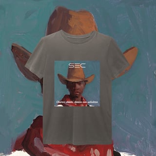 Nome do produto Larry the judge - T-Shirt Estonada