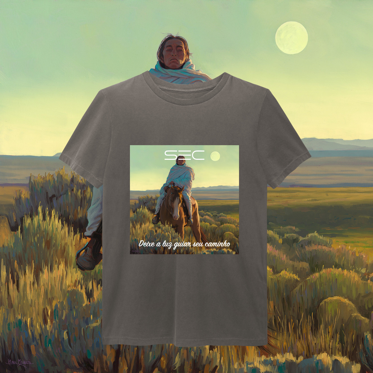 Moon rising - T-Shirt Estonada