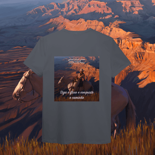 Nome do produto In the middle run a river - T-Shirt Pima