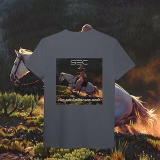 Nome do produto Living on the edge - T-Shirt Pima