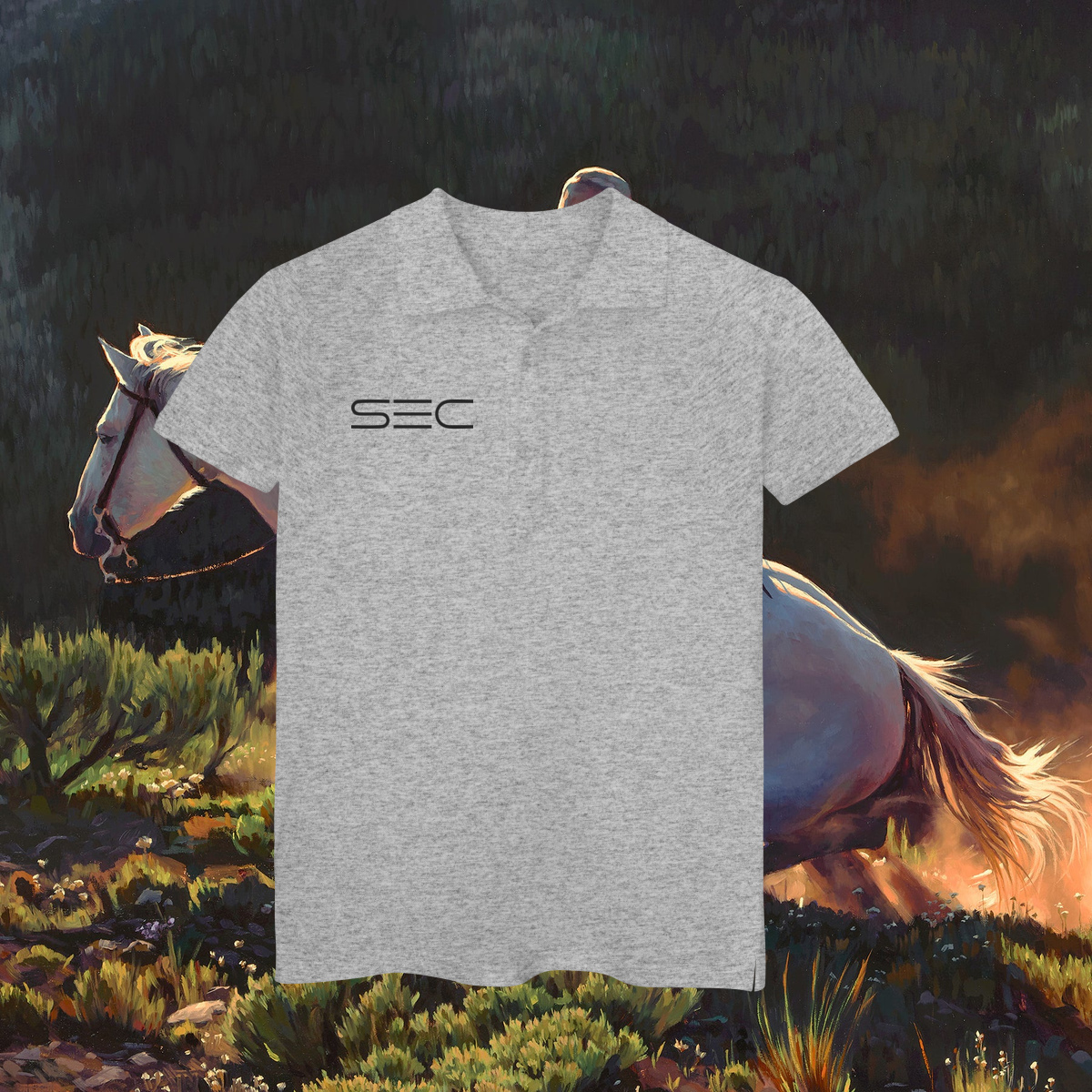 Nome do produto Living on the edge - Polo Feminina