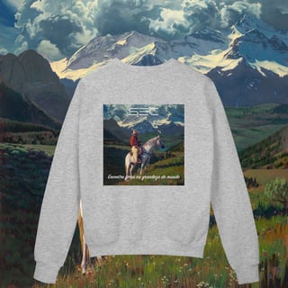 Nome do produto Living with Mountains - Moletom Prime Fechado