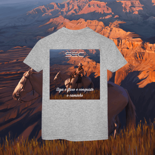 Nome do produto In the middle run a river - Polo Feminina