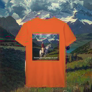Nome do produto Living with Mountains - T-Shirt Prime