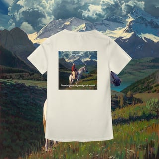 Nome do produto Living with Mountains - Baby Long Pima