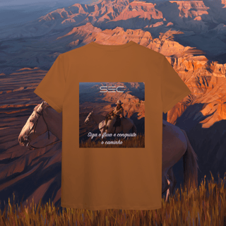 Nome do produto In the middle run a river - T-Shirt Pima