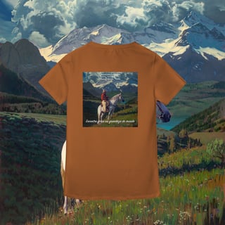 Nome do produto Living with Mountains - Baby Long Pima