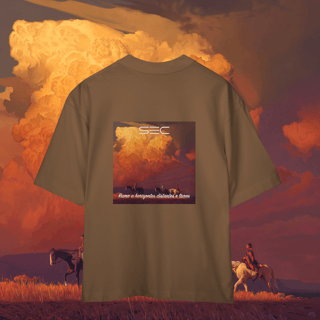 Nome do produto Journey to blue waters - Camiseta Oversized