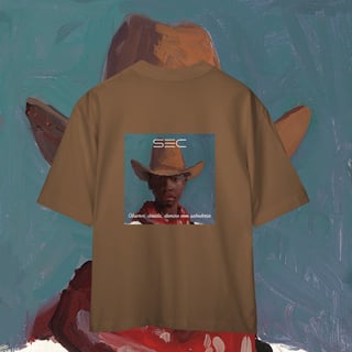 Nome do produto Larry the judge - Camiseta Oversized