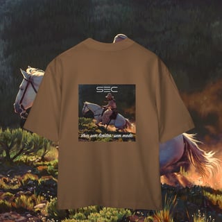 Nome do produto Living on the edge - Camiseta Oversized