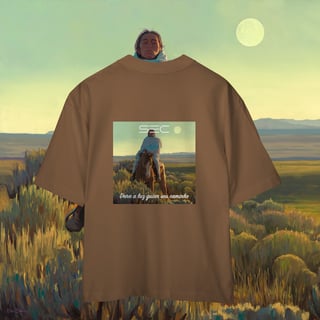 Nome do produto Moon rising - Camiseta Oversized