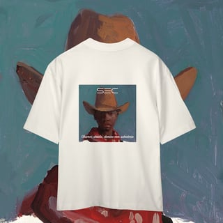 Nome do produto Larry the judge - Camiseta Oversized