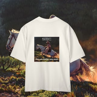Nome do produto Living on the edge - Camiseta Oversized