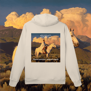 Nome do produto Hold on to what is good - Moletom Prime Canguru