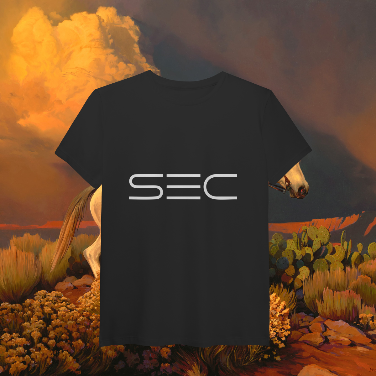 Electric Desert - T-Shirt Pima