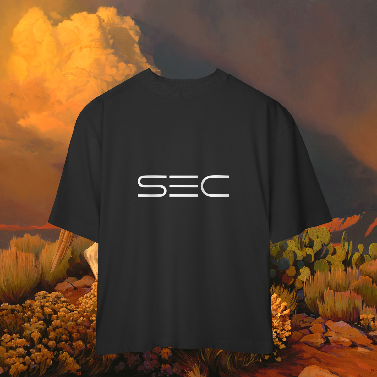 Nome do produto: Electric Desert - Camiseta Oversized