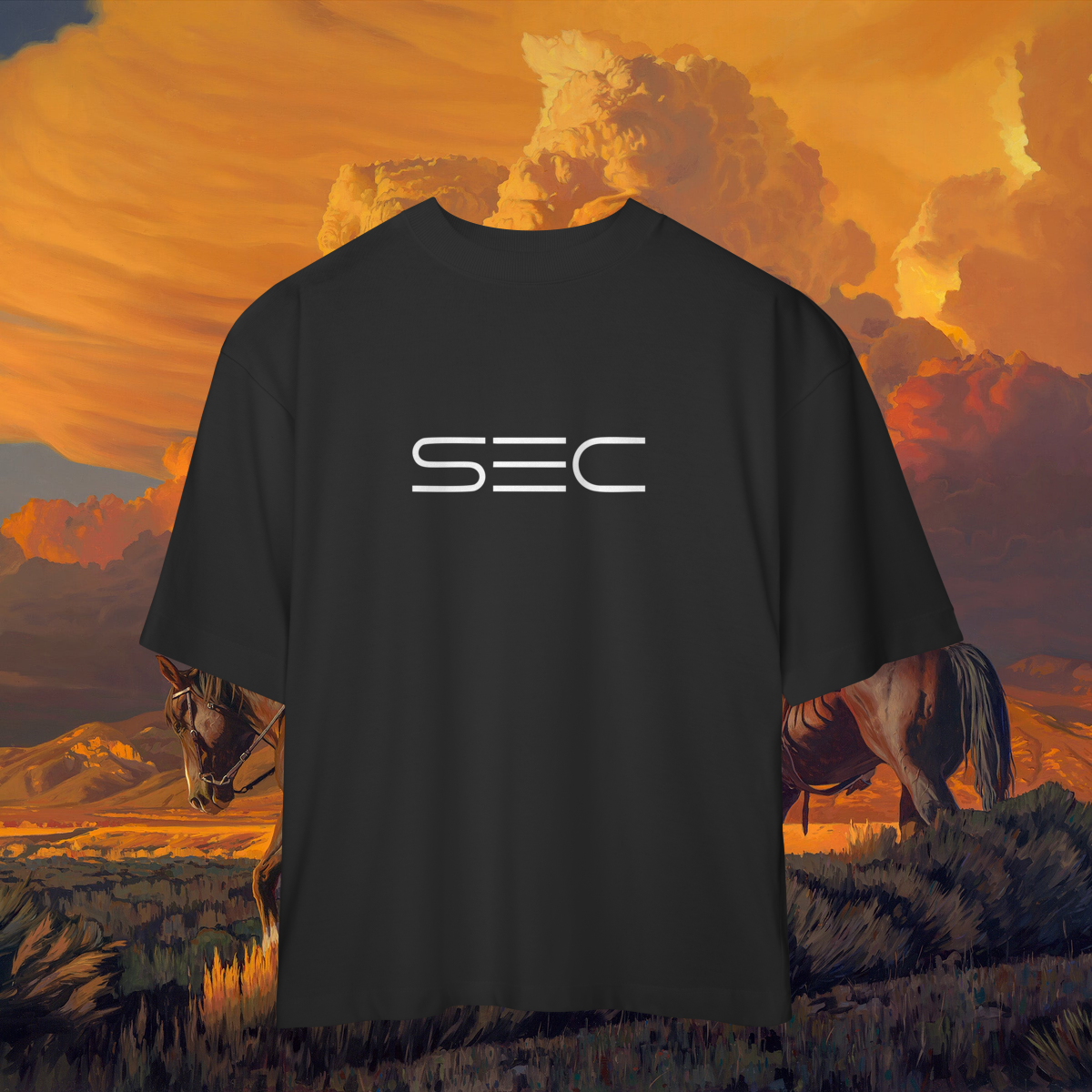 Nome do produto: Entering the Shrine - Camiseta Oversized