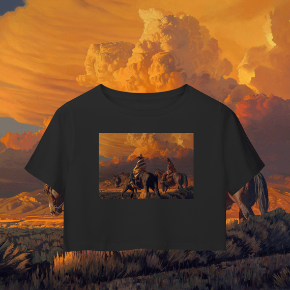 Entering the Shrine - Camisa Cropped