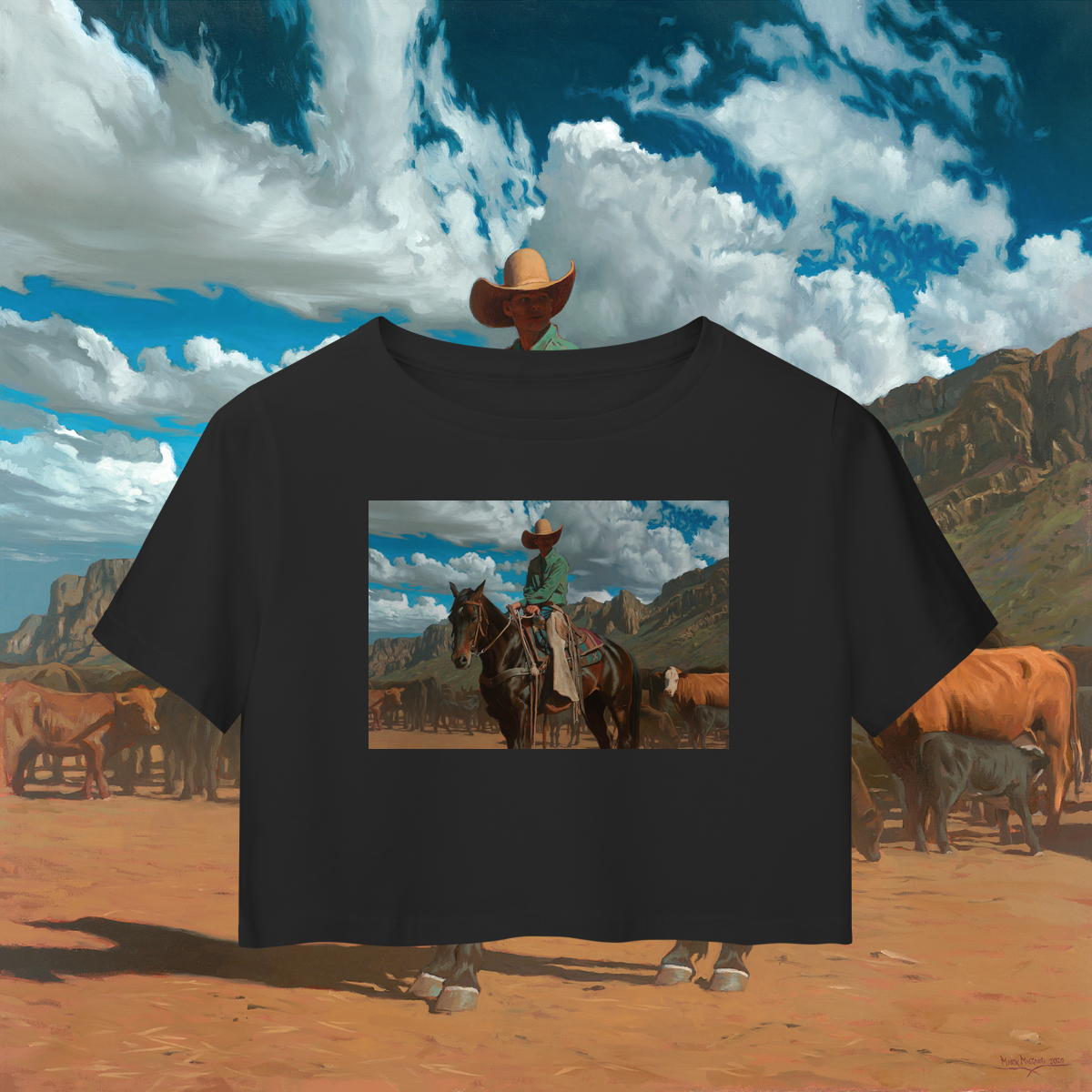 Nome do produto: High noon - Camisa Cropped