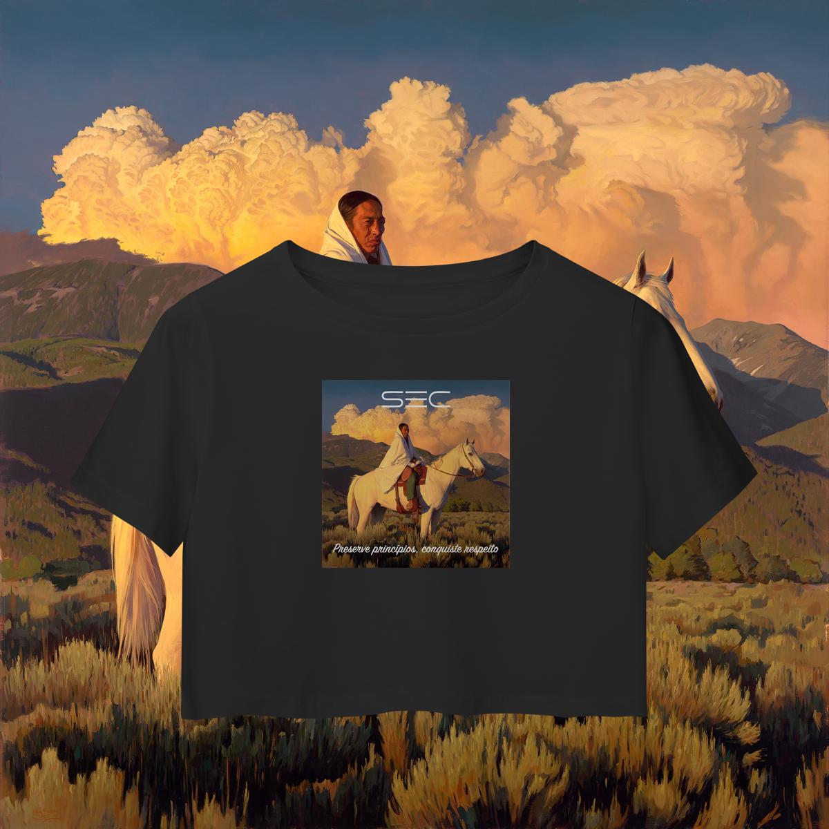 Nome do produto: Hold on to what is good - Camisa Cropped