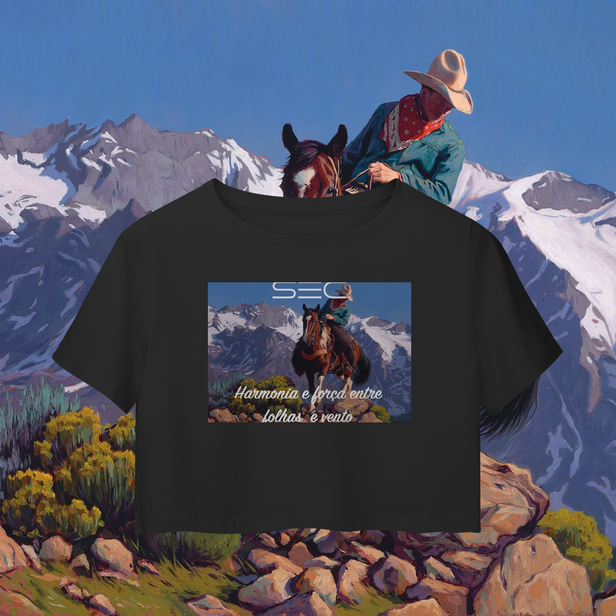 Nome do produto: In the aspens - Camisa Cropped