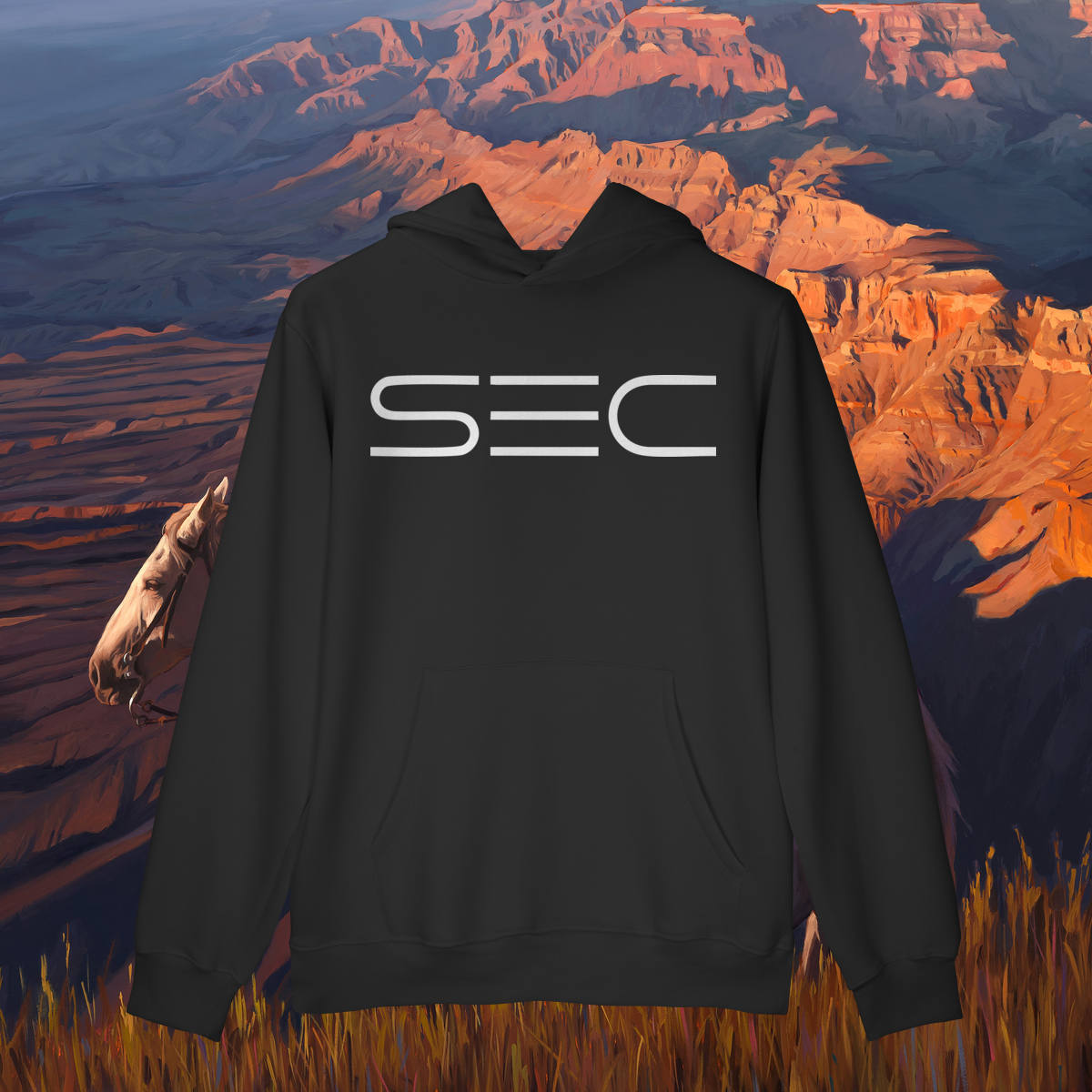 Nome do produto: In the middle run a river - Moletom Prime Canguru